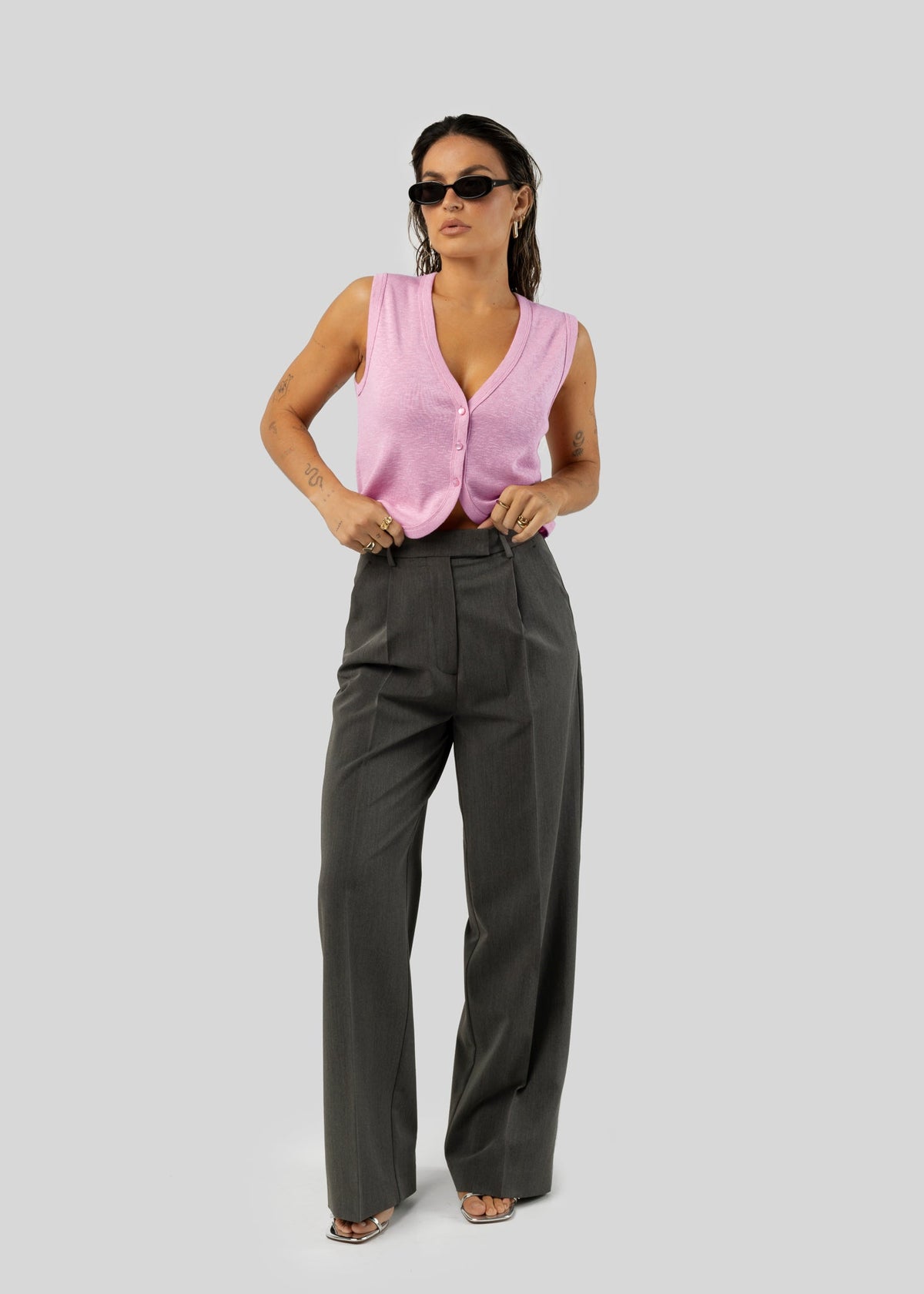 Pantalon Jagger Tailored - Grey