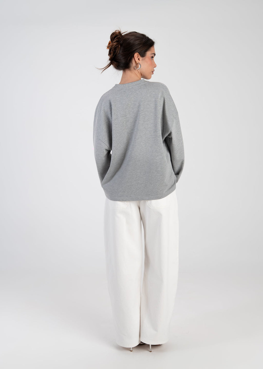 Top Manches Longues Brady Oversized - Grey