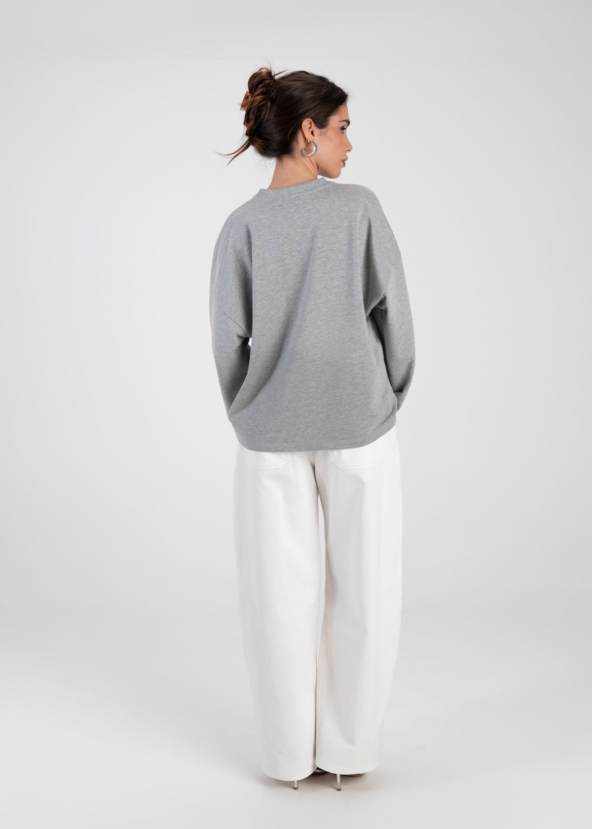 Top Manches Longues Brady Oversized - Grey