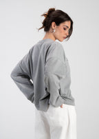 Top Manches Longues Brady Oversized - Grey