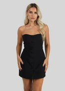 Robe Jagger Strapless Mini - Black
