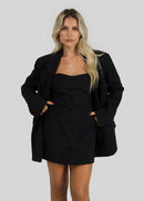 Robe Jagger Strapless Mini - Black