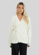Cardigan Snow Furry Oversized