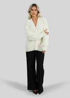 Cardigan Snow Furry Oversized