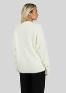 Cardigan Snow Furry Oversized