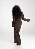 Robe Espresso Fitted Maxi