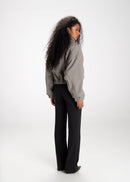 Veste Bomber Arctic High Neck Oversized - Sage Green