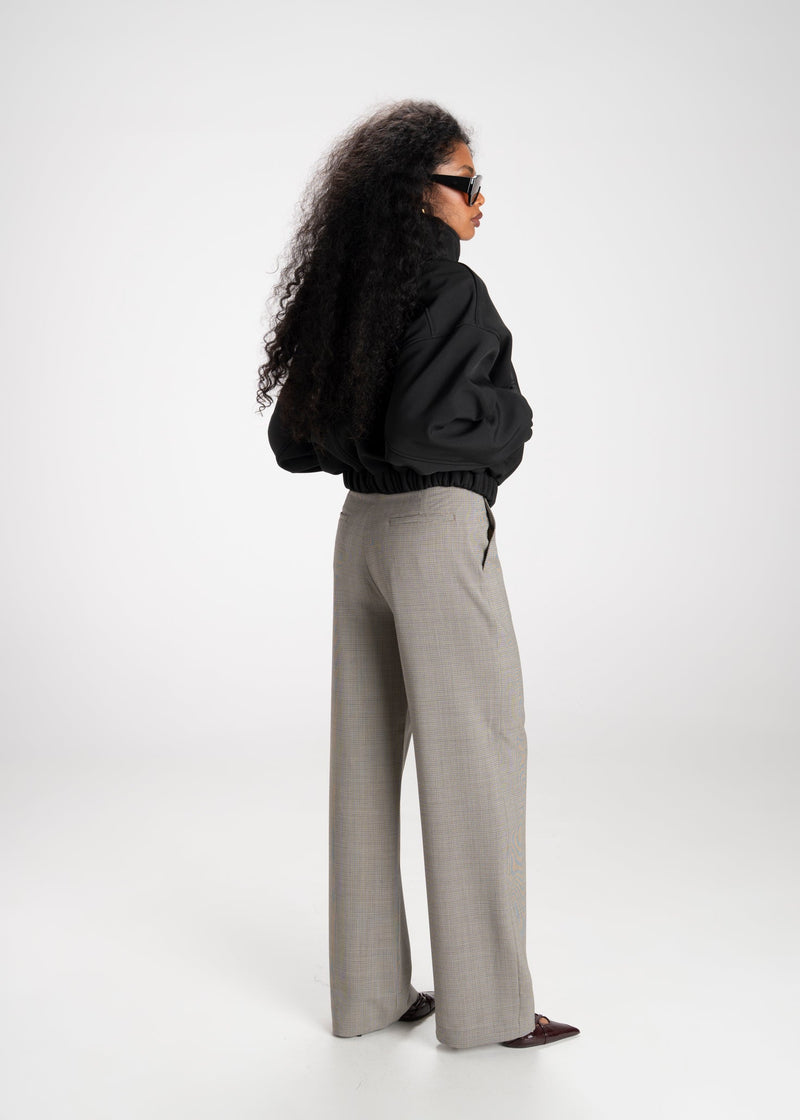 Veste Bomber Arctic High Neck Oversized - Black