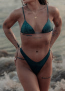 Bas De Bikini Chani V Cut - Green