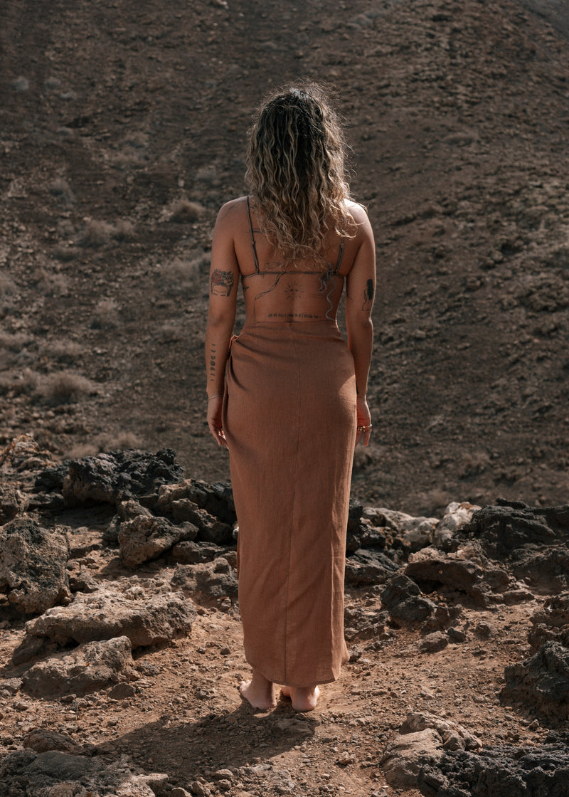 Jupe Hera Pareo - Terracotta