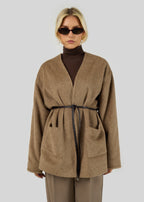 Astoria Wool Wrap Coat
