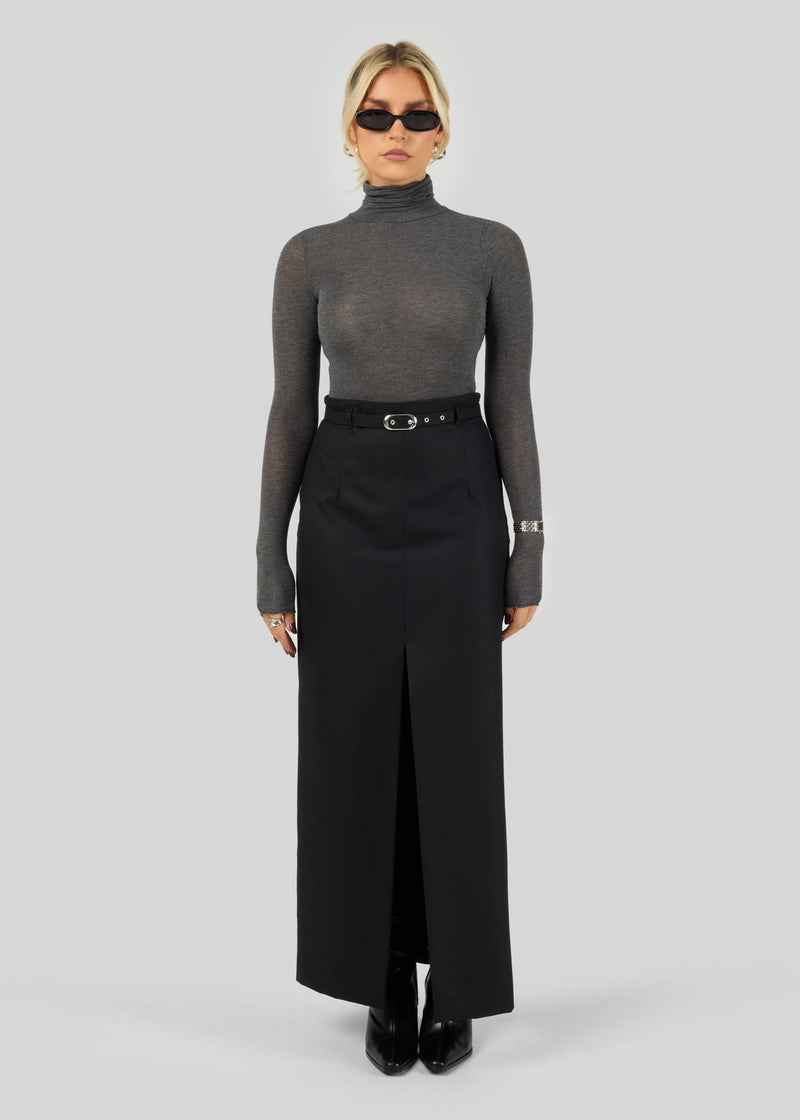 Body Belle Turtleneck - Grey