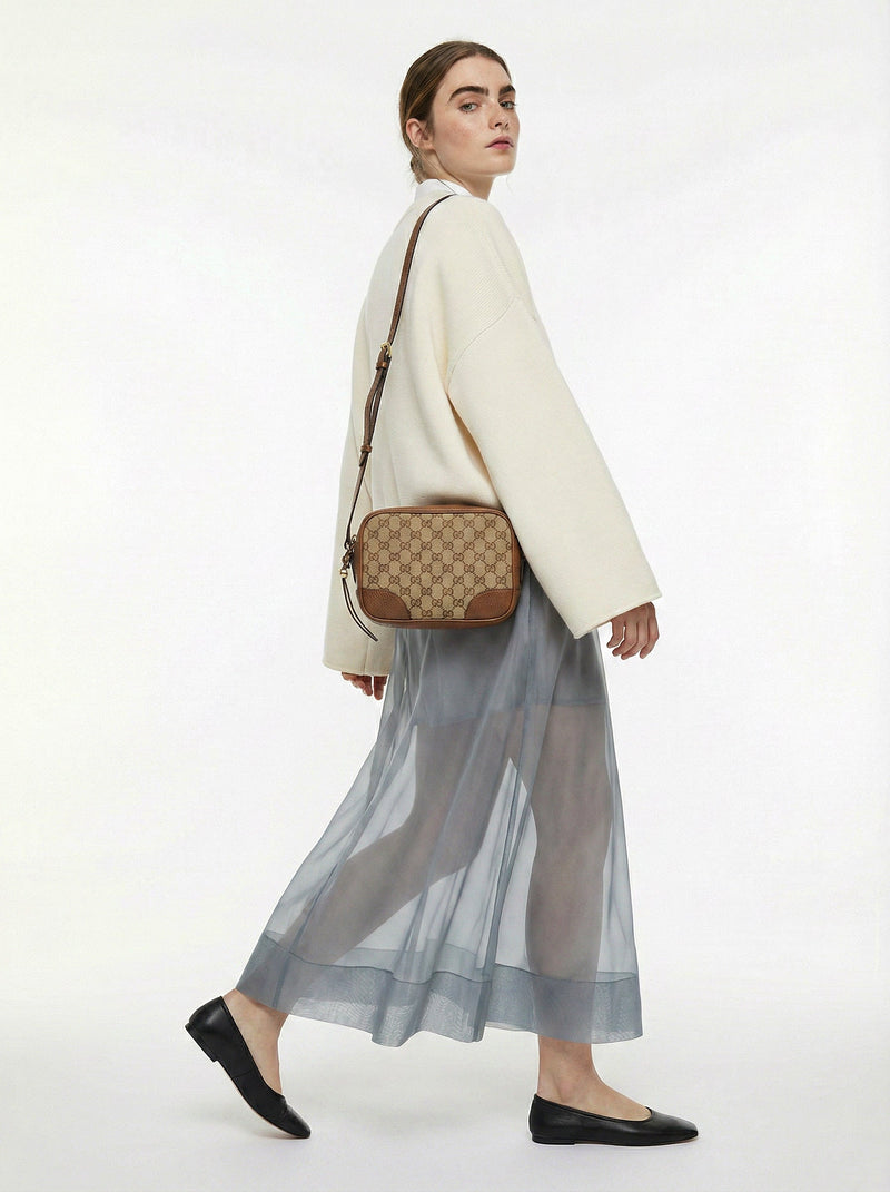 Bolso Gucci Bree Gg Supreme Beige