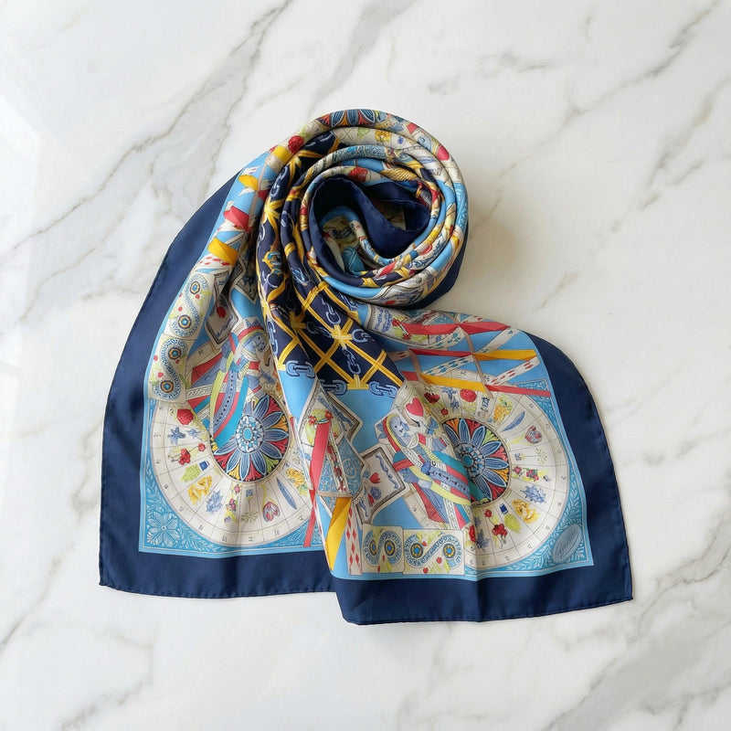 Foulard Gucci Vintage En Soie