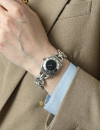 Watch 6400L Women Steel Swiss Made