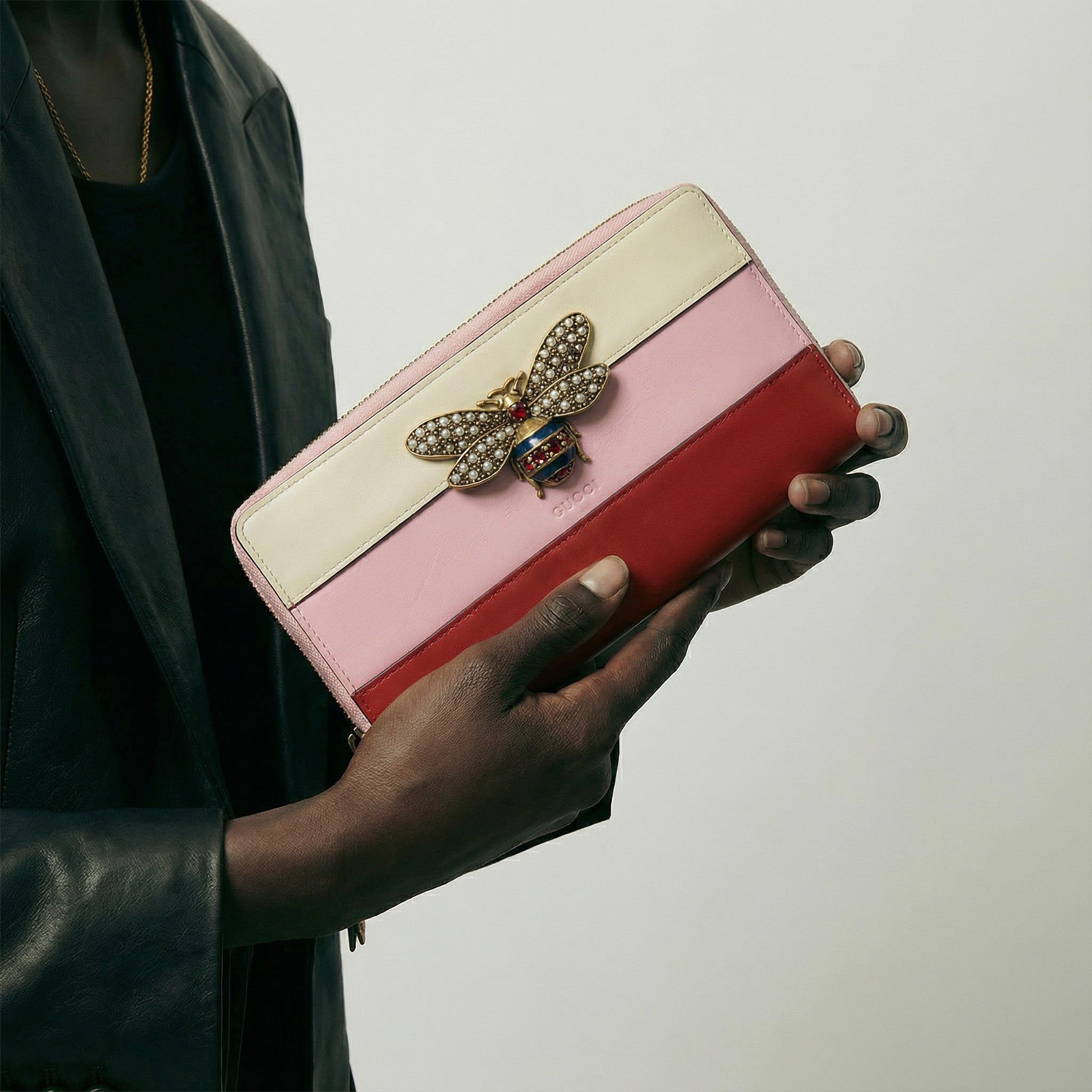 Porte-Feuille Gucci Zippy Tricolore