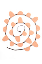 Guirlande Drapeaux Ronds - Blush