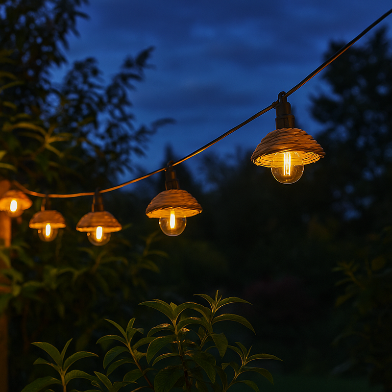 Wired Led Garland - Cottage