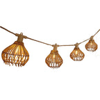 Rotilia - Guirlande Solaire Hybride - Polyrotin - Beige