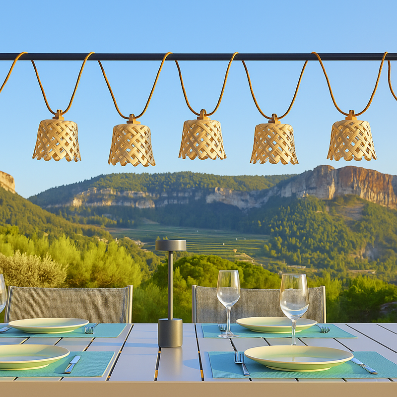 Hybrid Solar Garland - Noya Light Hybrid