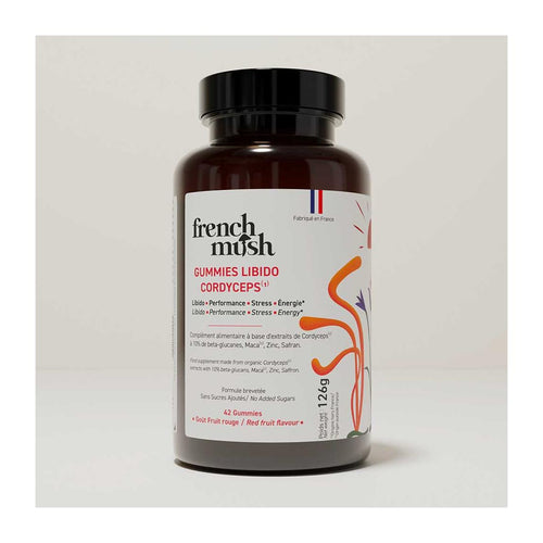 French Mush compléments alimentaires à base d'extraits de champignons médicinaux biologiques fabriqués en France Gummies Libido - gummies -