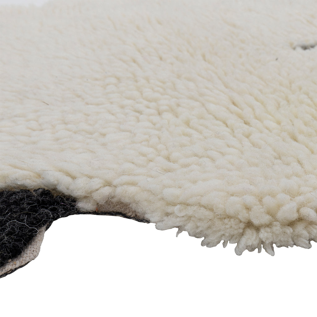 Dolly - Tapis - Blanc - Laine