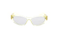 Luxury Eyewear – Occhiali da sole - Givenchy, occhiali da sole trasparenti gialli, lenti chiare, vista frontale