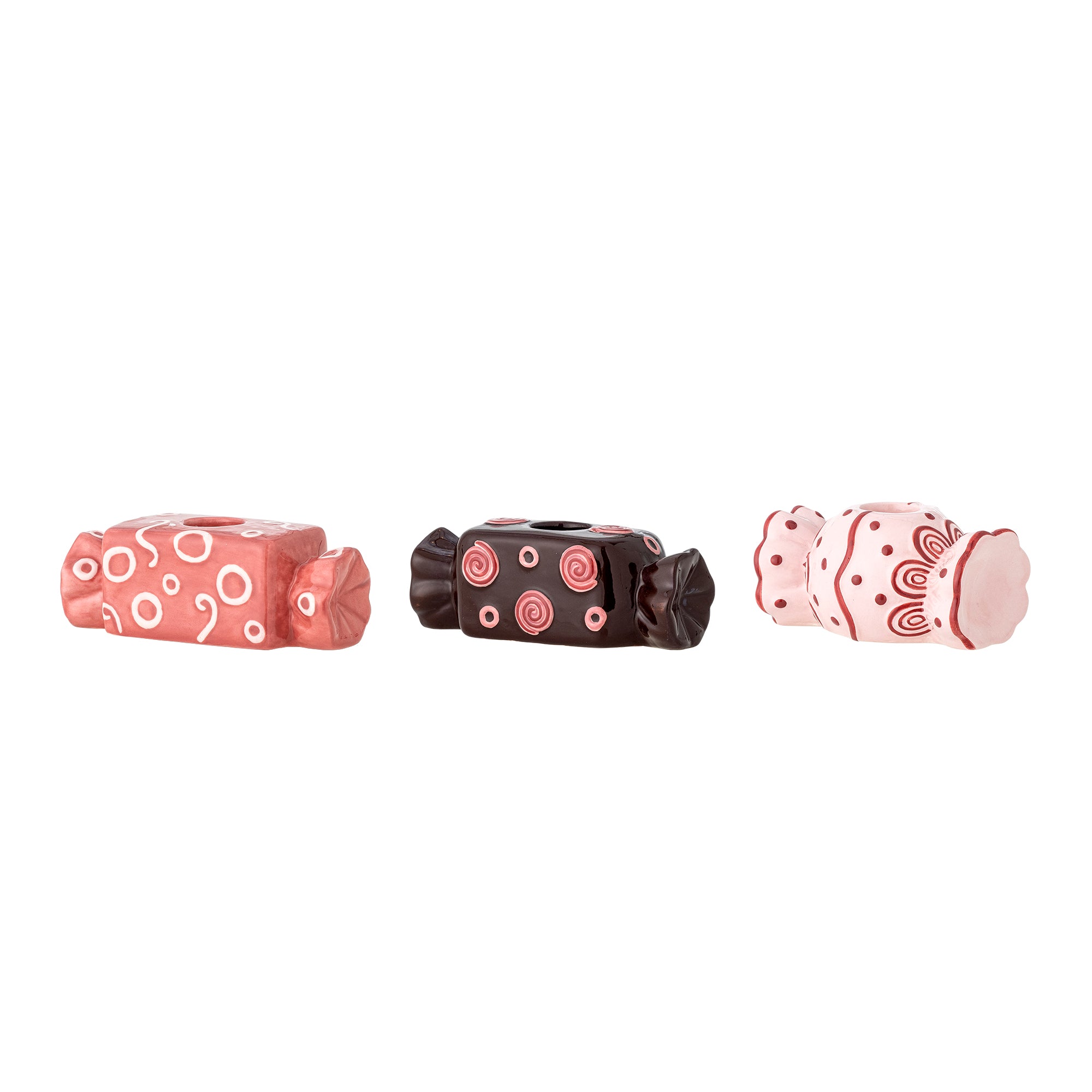 Maiano - Bougeoir - Rose Poudré - Céramique