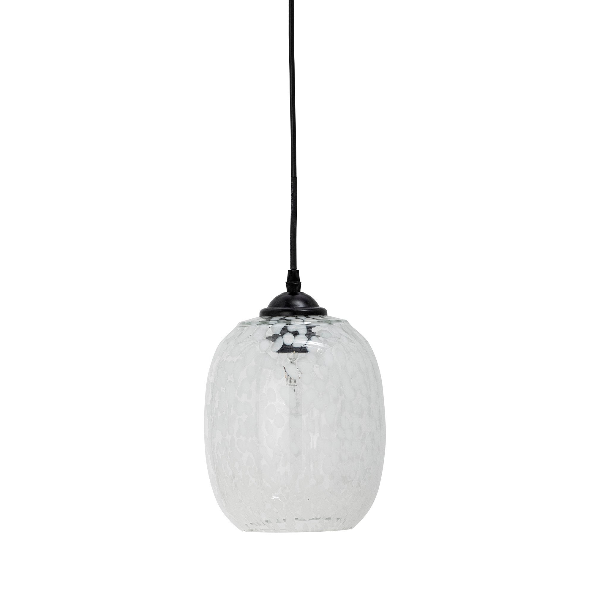 Gisele - Set of 2 Pendant Lights - White - Glass