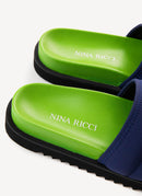 Nina Ricci - Mules Neoprene - Dark Navy - Femme