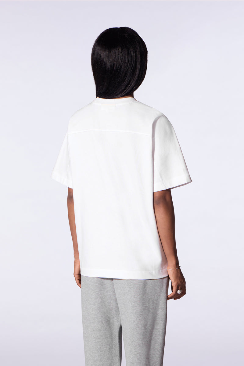 T-shirt oversize en coton imprimé André College