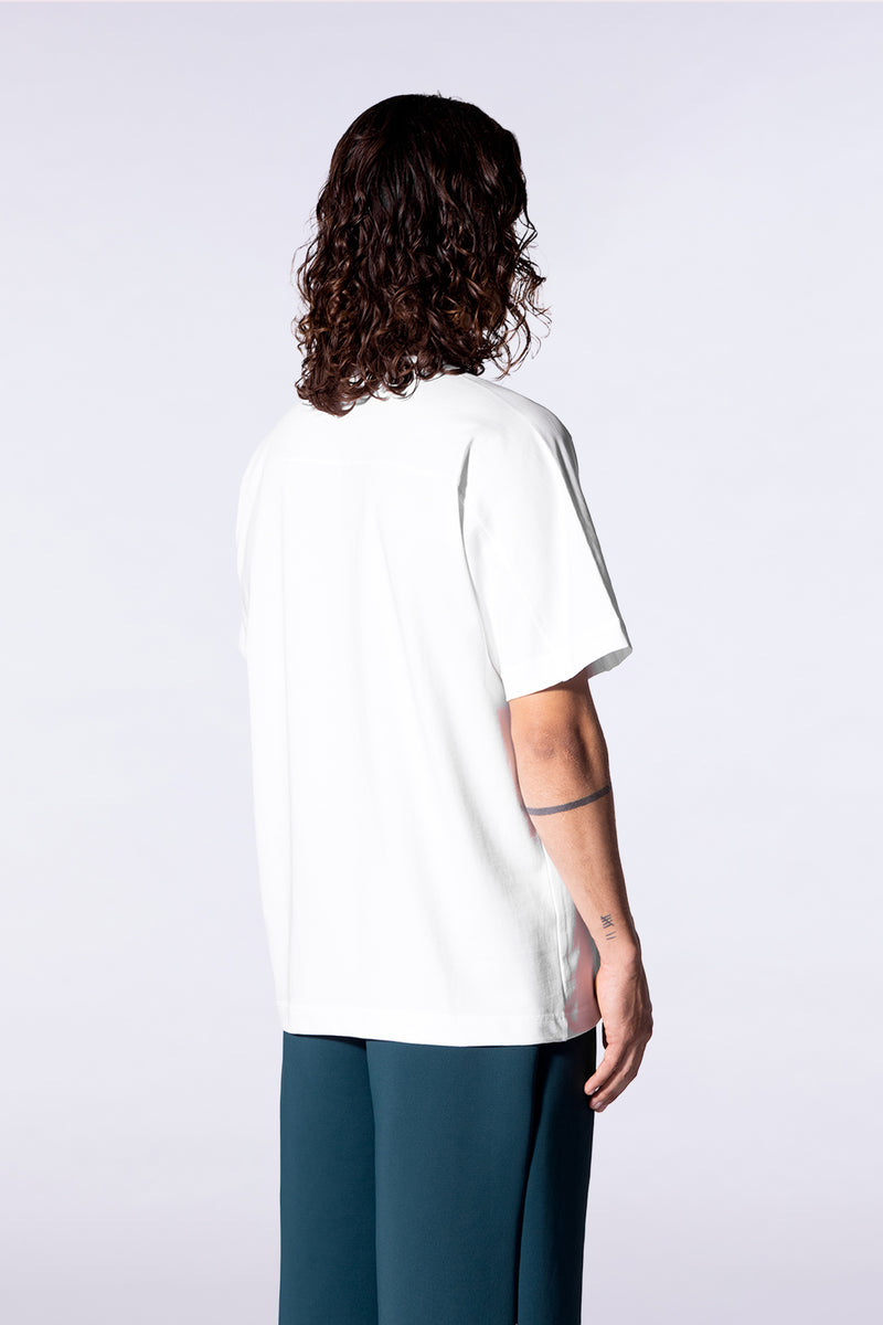 T-shirt oversize en coton imprimé André College