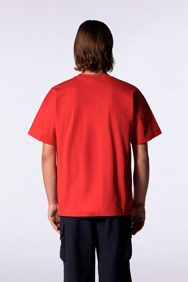 T-shirt oversize en coton imprimé André College