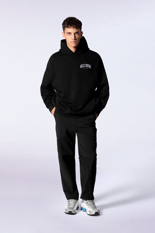 Sweat à capuche avec logo effet vintage Antoine College