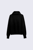 Pull en maille légère avec capuche enveloppante Antonelle