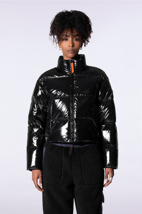 Doudoune courte matelassée effet glossy Kate Bright
