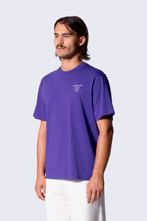 T-shirt en coton à print graphique au dos Leonce Speedy