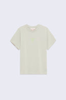 Cotton T-shirt with contrasting Leopoldine Chrome print