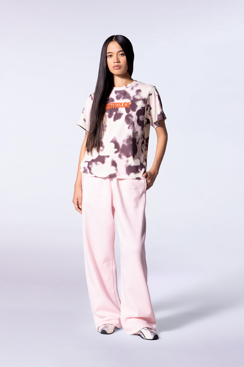 Cotton T-shirt with cloud motif Leopoldine Nuage