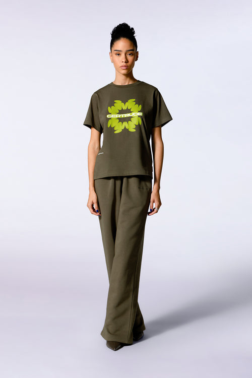 T-shirt en coton avec print coloré Leopoldine Splash