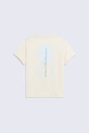 T-shirt en coton avec print contrasté au dos Leopoldine Tech