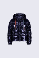 Doudoune courte brillante Lili Bright Dark Night