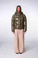 Doudoune courte brillante Lili Bright