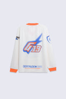 T-shirt façon baseball à manches longues Mano