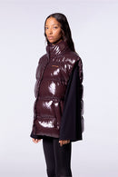 Doudoune sans manches brillante oversize Mara Bright