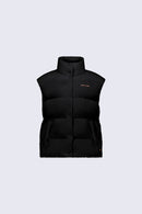 Doudoune oversize sans manches à taille ajustable Mara