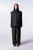 Doudoune oversize sans manches à taille ajustable Mara