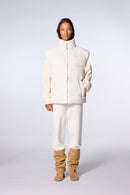 Doudoune oversize sans manches à taille ajustable Mara