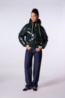 Doudoune courte brillante Nine Dark Forest