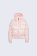 Doudoune courte brillante Nine